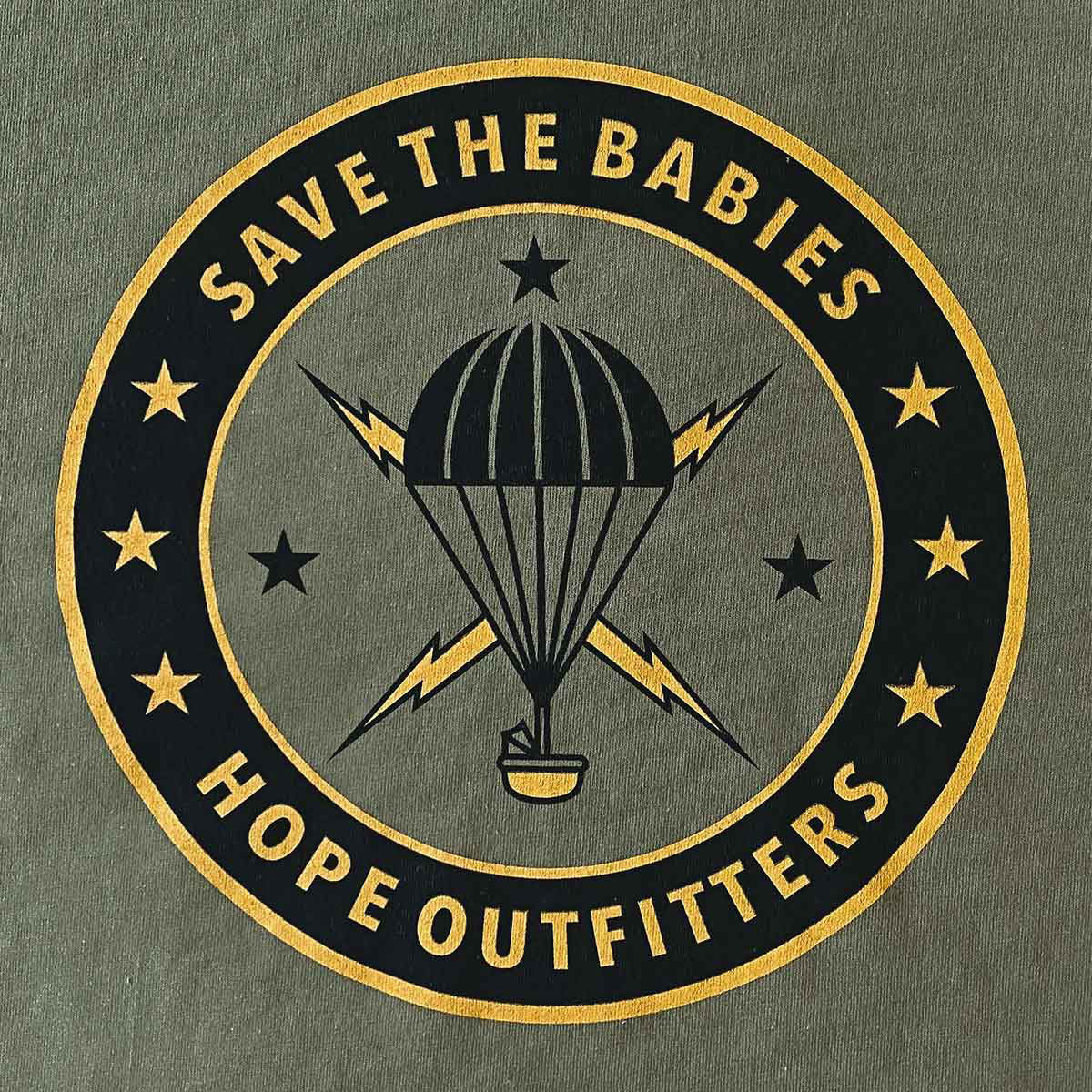 New Parachute Save The Babies Tee!