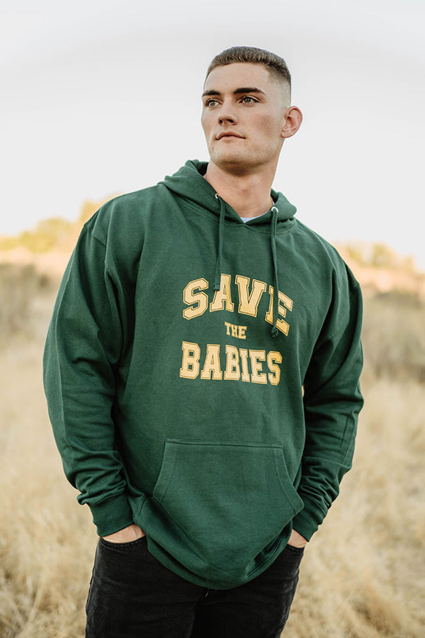 Save The Babies Mid Weight Hoodie Hope Outfitters