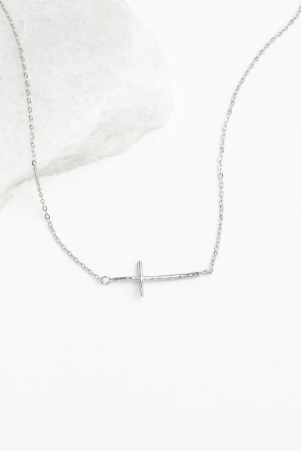 シンパシーオブソウル N2112Y8D Hope Cross Necklace SYMPATHY OF SOUL