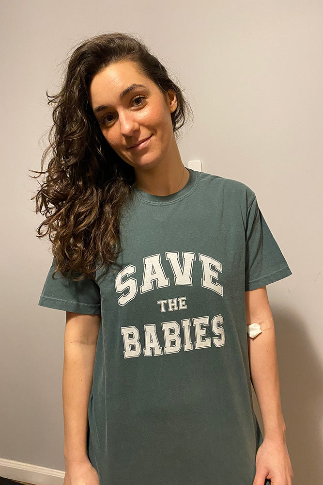 Save The Babies Collegiate Tee