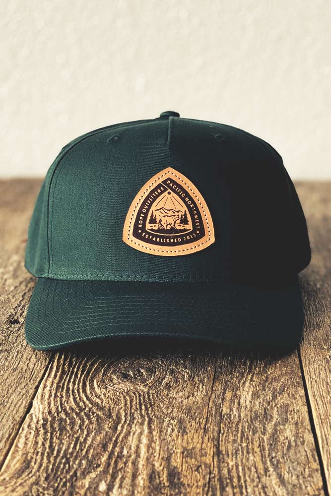 Hope Outfitters Leather Patch Hat