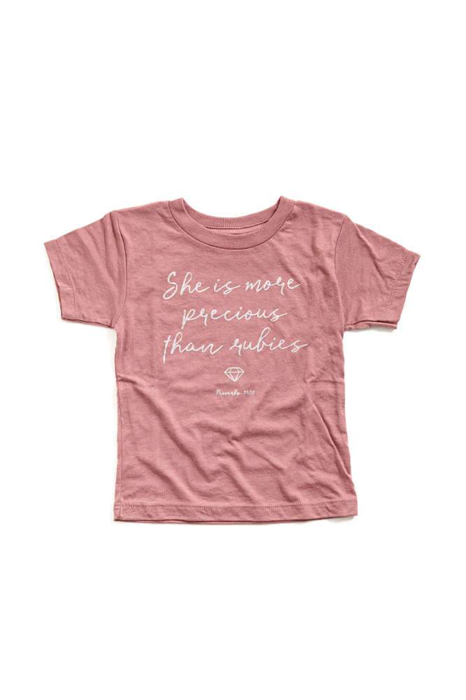She Is More Precious Toddler Tee