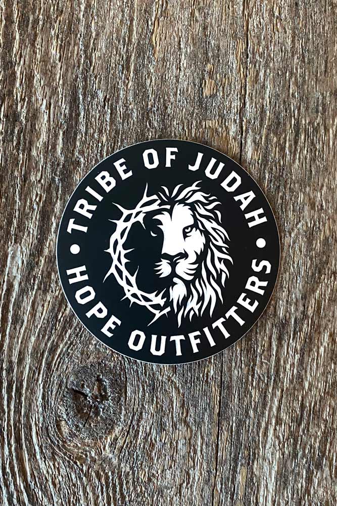 Lion Crowned King Sticker