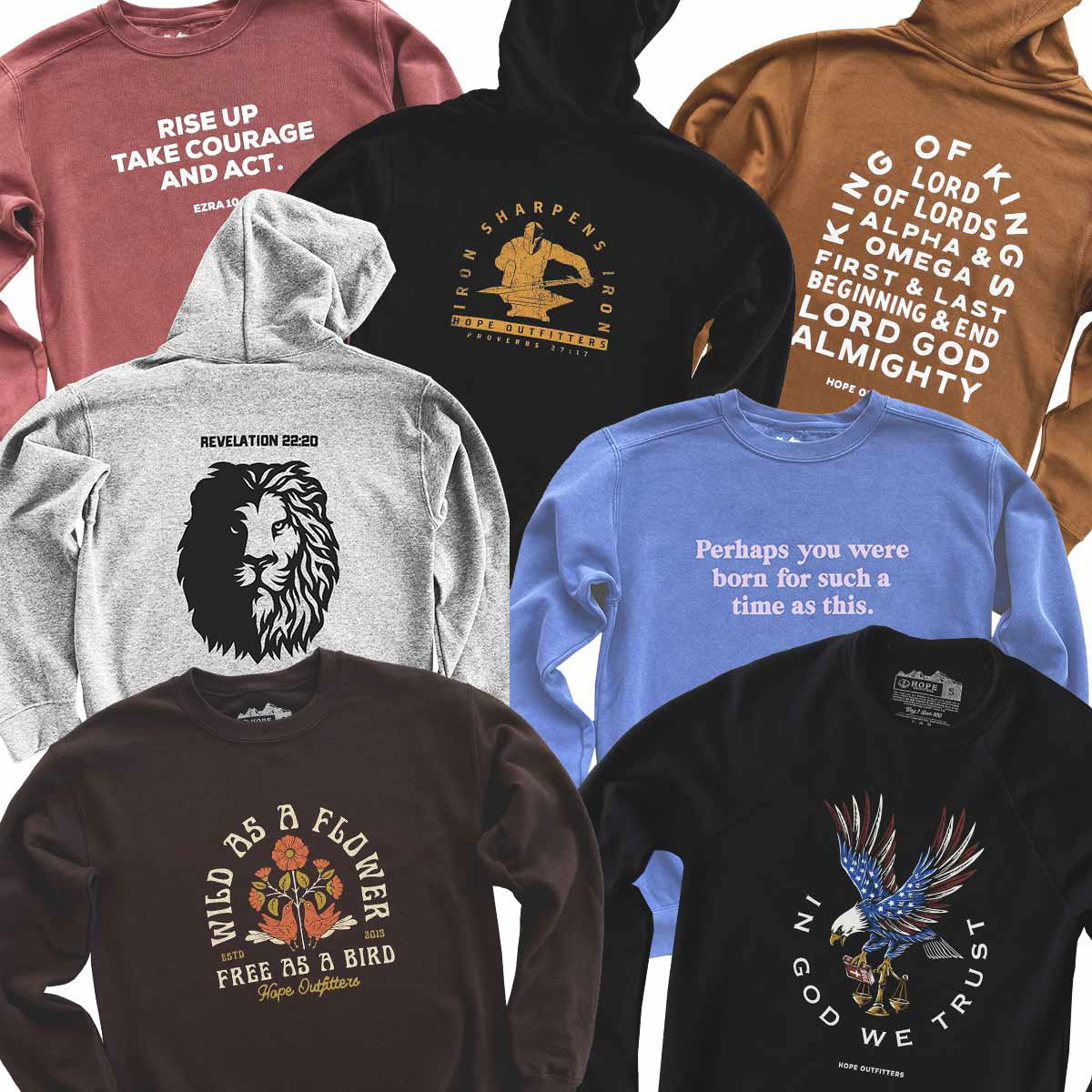 7 New Sweatshirts!