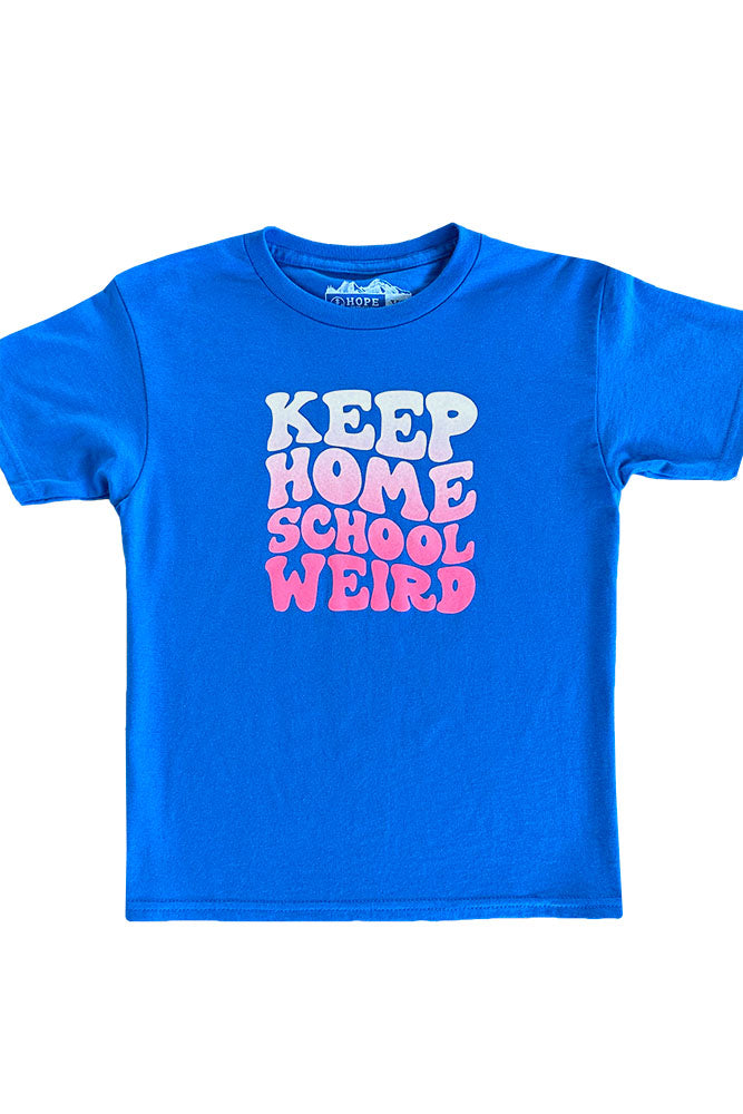 Youth Keep Homeschool Weird Tee