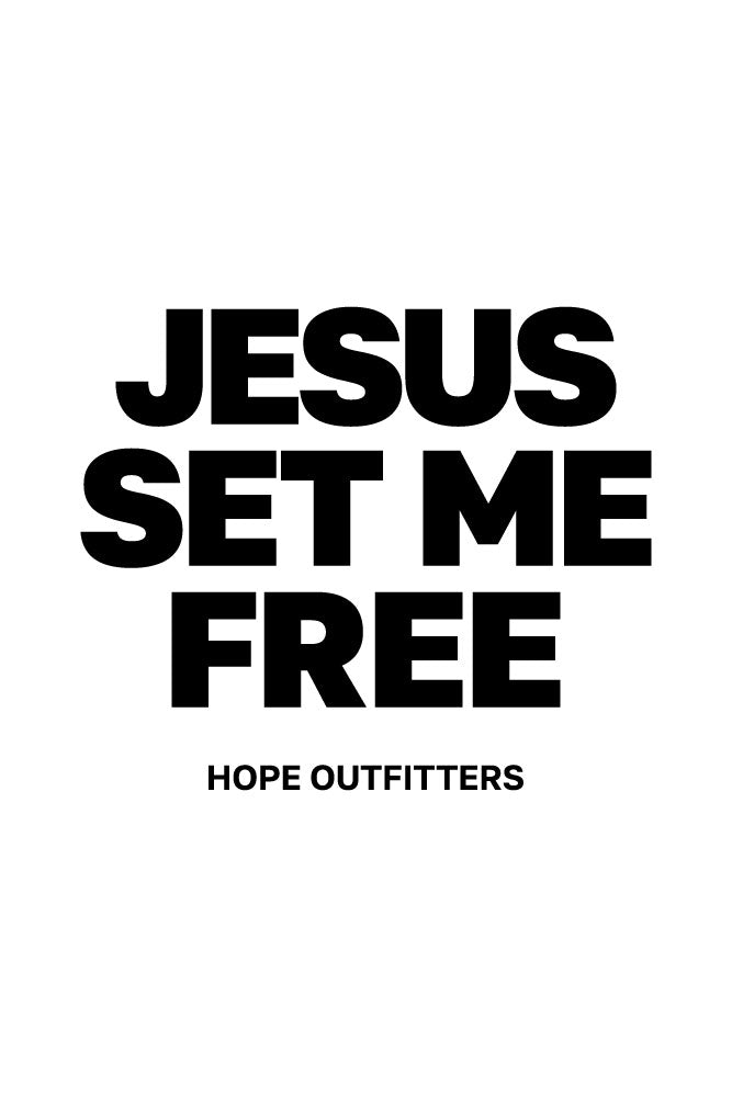 Premium Hoodie | Camo Jesus Set Me Free