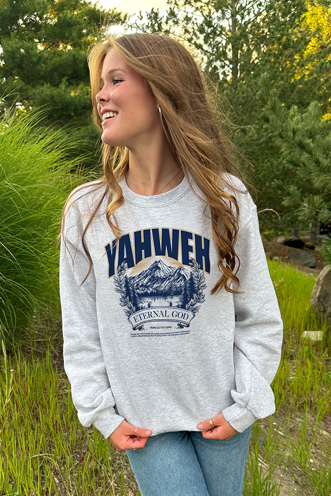 Yahweh Eternal God Crewneck Sweatshirt