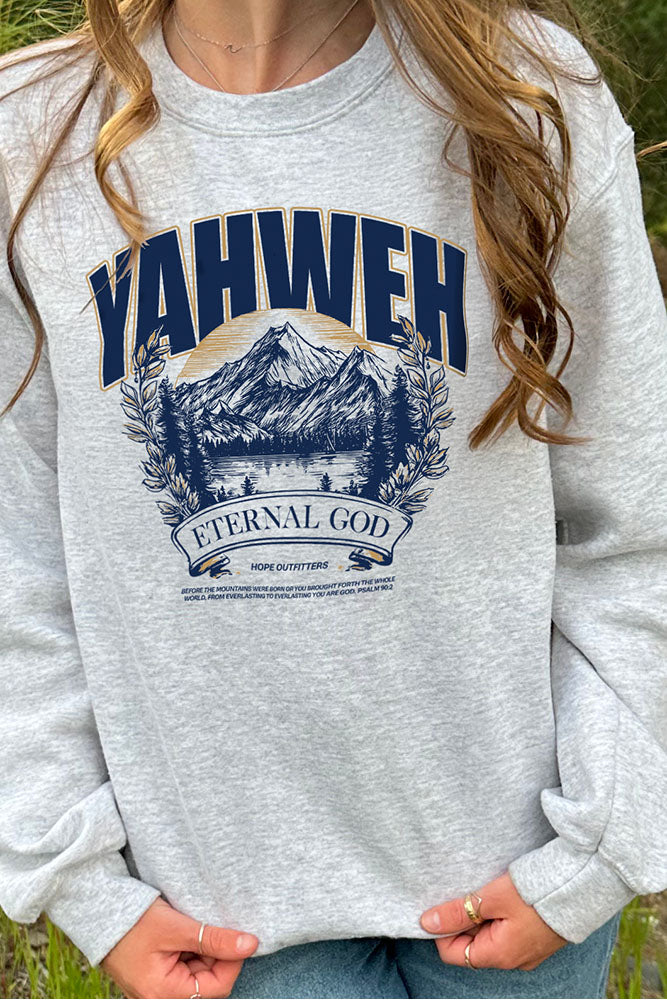 Yahweh Eternal God Crewneck Sweatshirt
