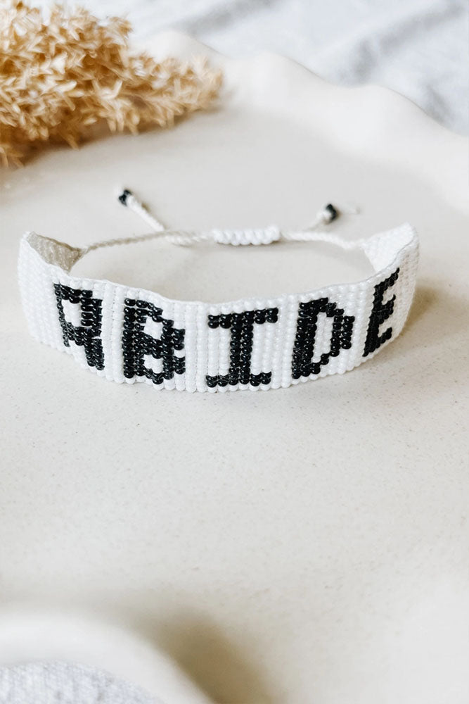 Fair-Trade Abide Beaded Bracelet
