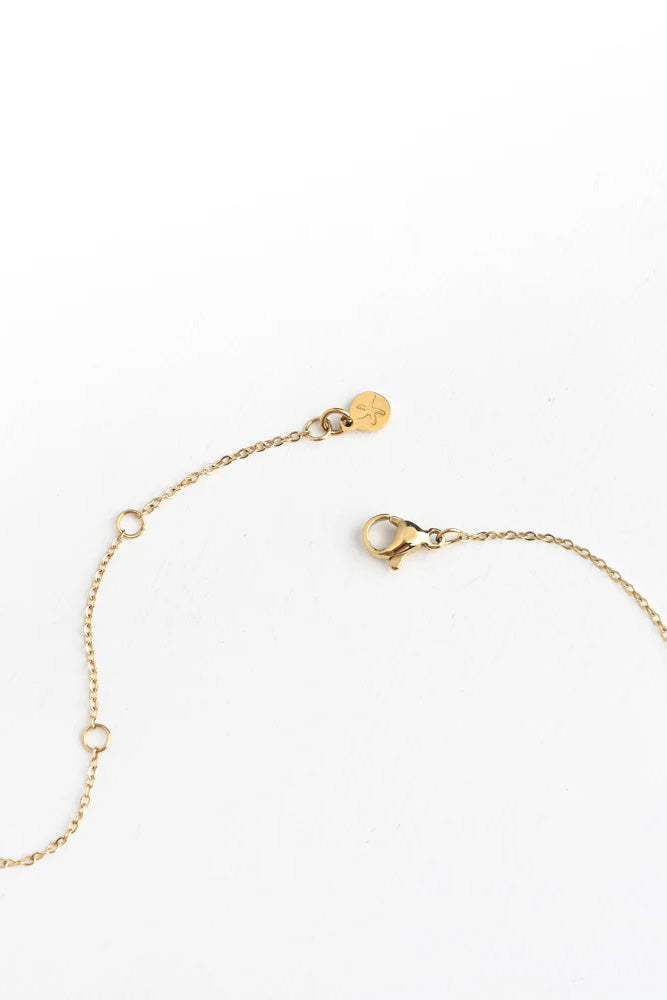 Gold Shine the Light Necklace