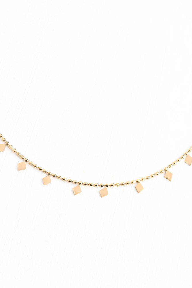 Gold Shine the Light Necklace