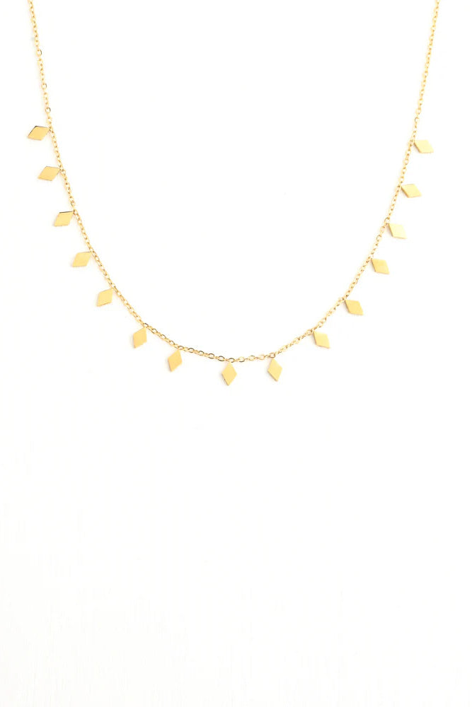 Gold Shine the Light Necklace