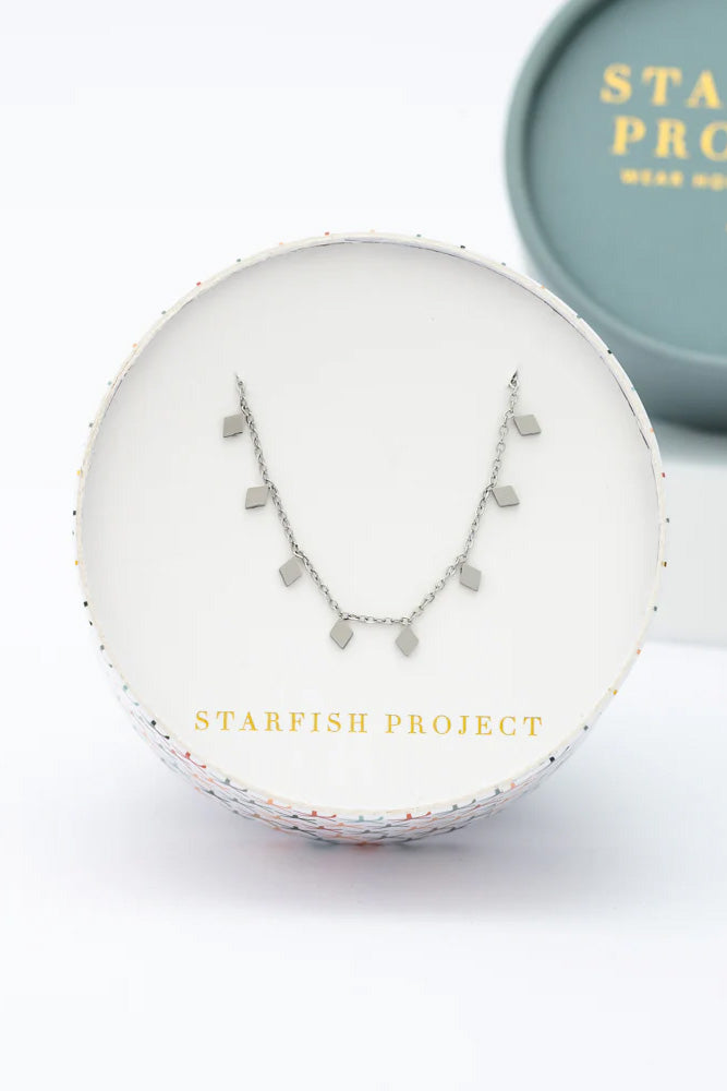 Stainless Shine the Light Necklace
