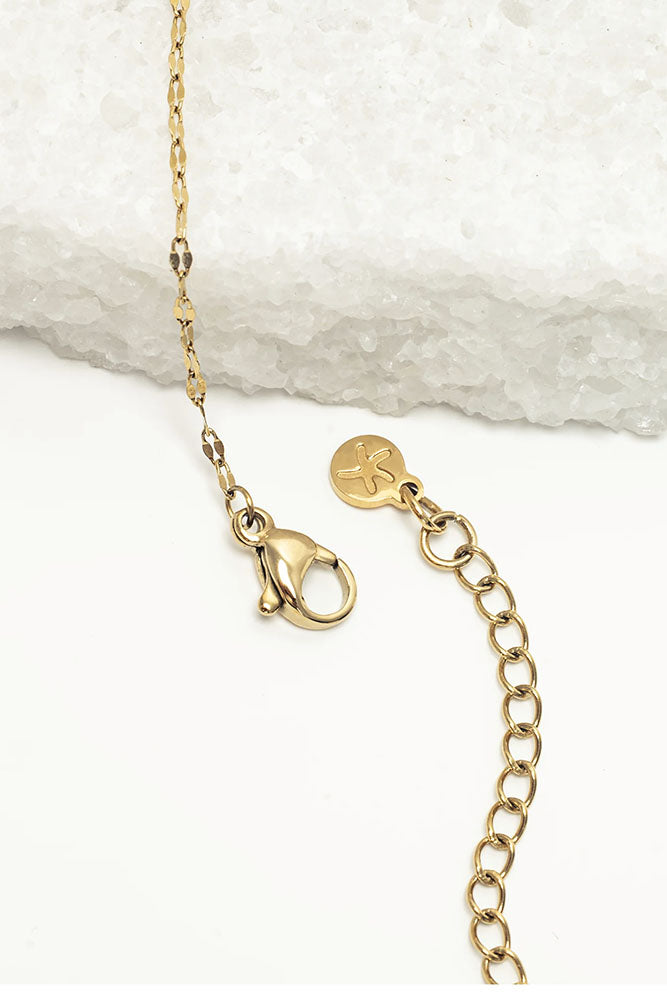 Fair-Trade Teal Eternity Necklace