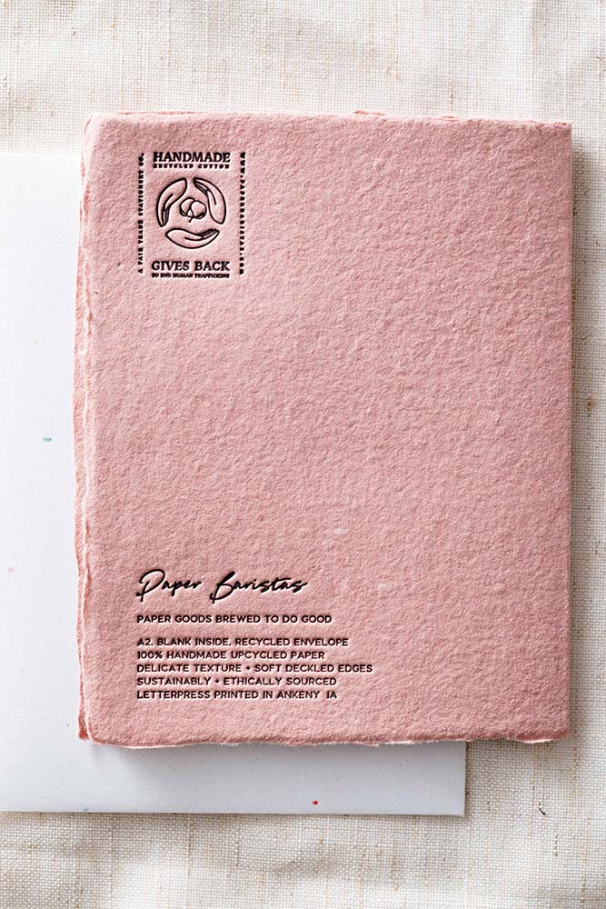 Fair-Trade Beauty for Ashes Greeting Card