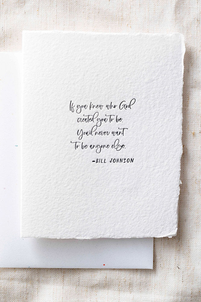 Fair-Trade God Given Purpose Greeting Card