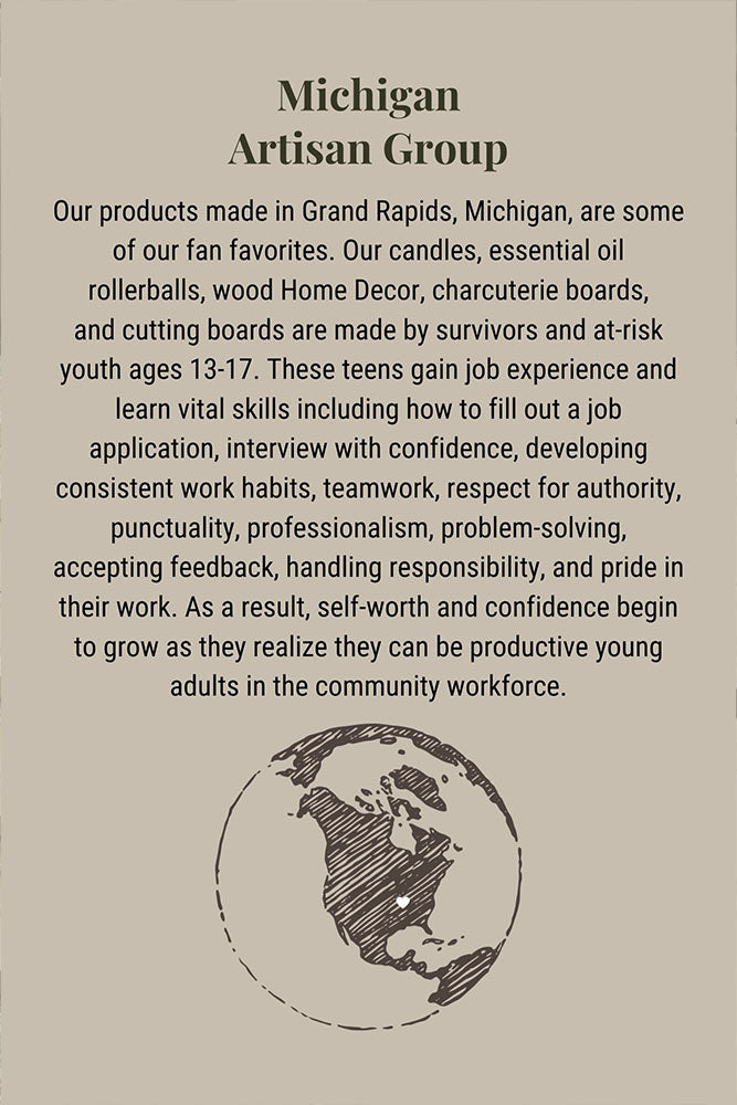 Fair-Trade Orange & Grapefruit Candle - Made By Survivors
