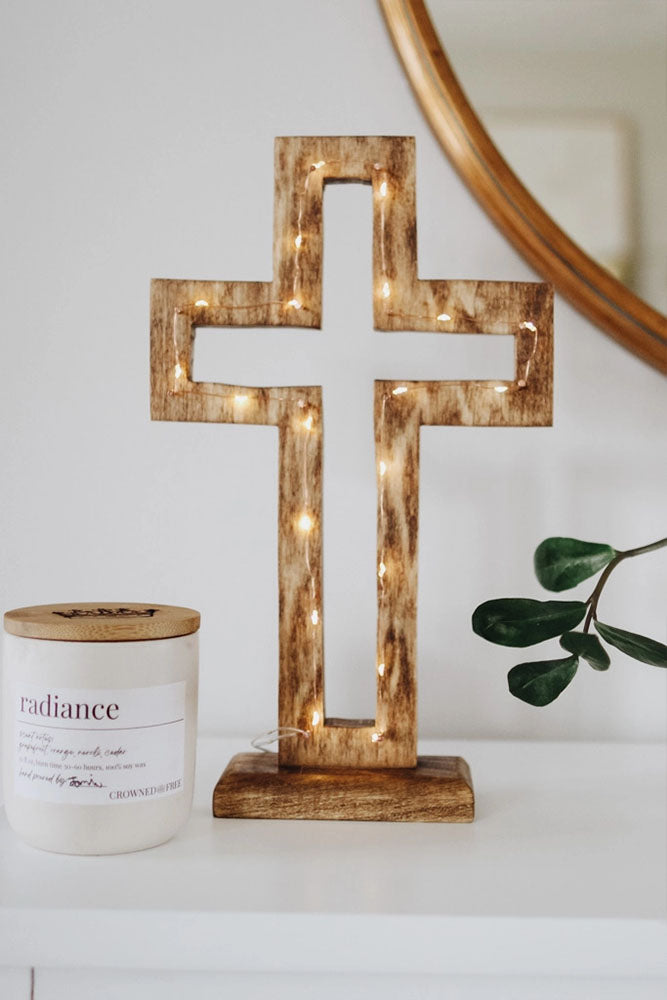 Fair-Trade Wooden Cross - Made By Survivors