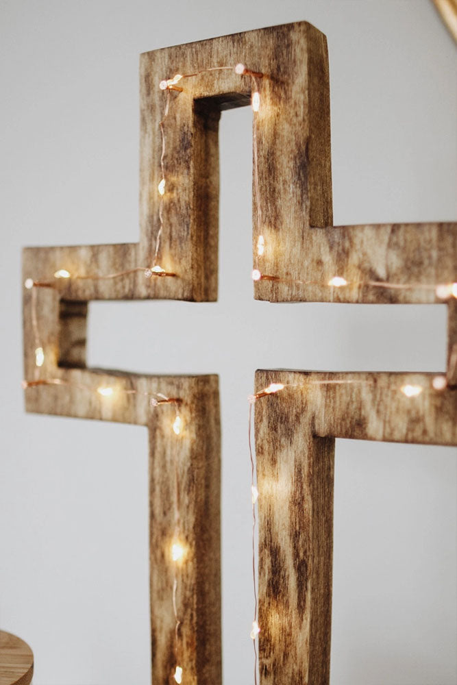 Fair-Trade Wooden Cross - Made By Survivors