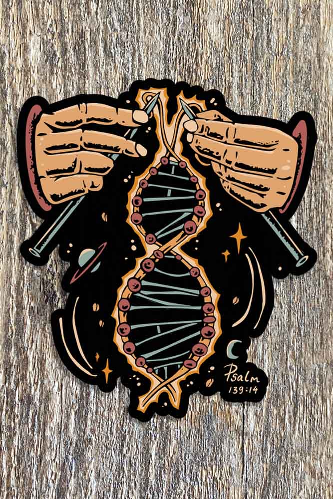 Handmade DNA Sticker