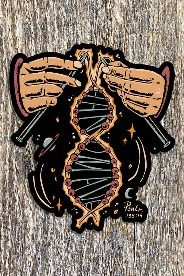 Dna Sticker Ideas Handmade DNA Sticker - Hope Outfitters