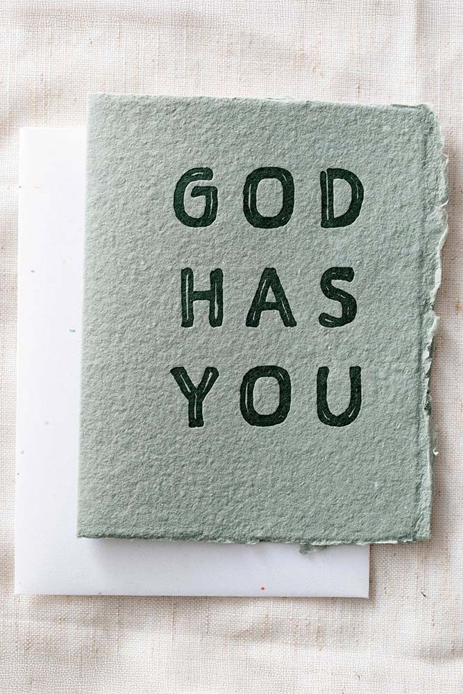 Fair-Trade God Has You Card