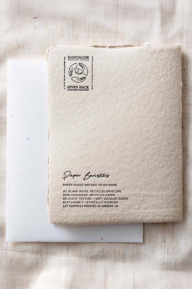 Fair-Trade Happy Baptism Greeting Card