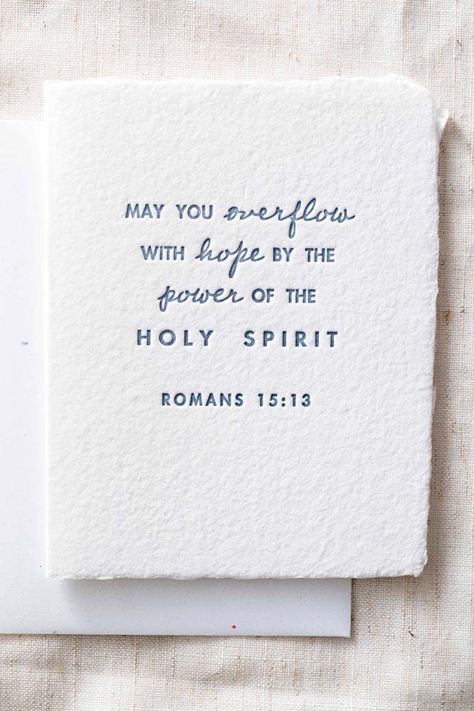 Fair-Trade Power of Holy Spirit Greeting Card