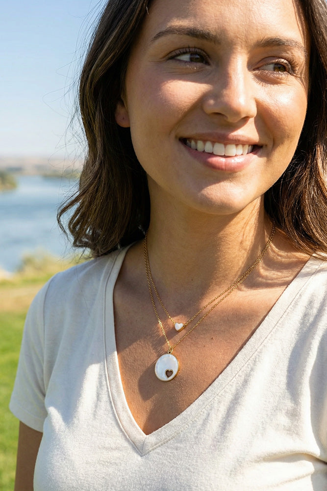 Fair-Trade BFF Heart of God Necklace