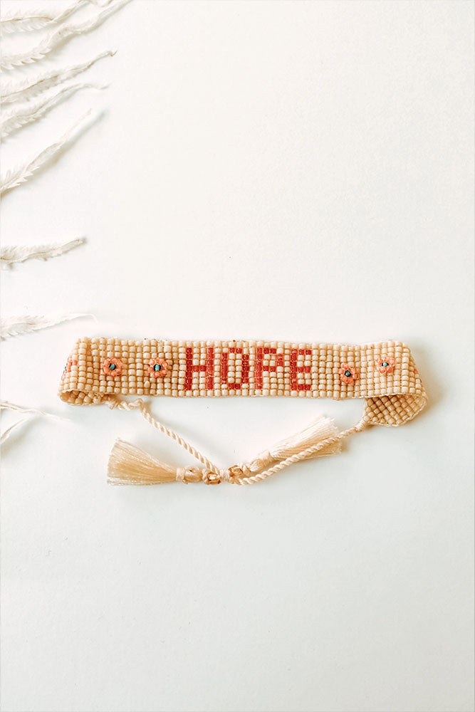 Fair-Trade Hope Beaded Bracelet