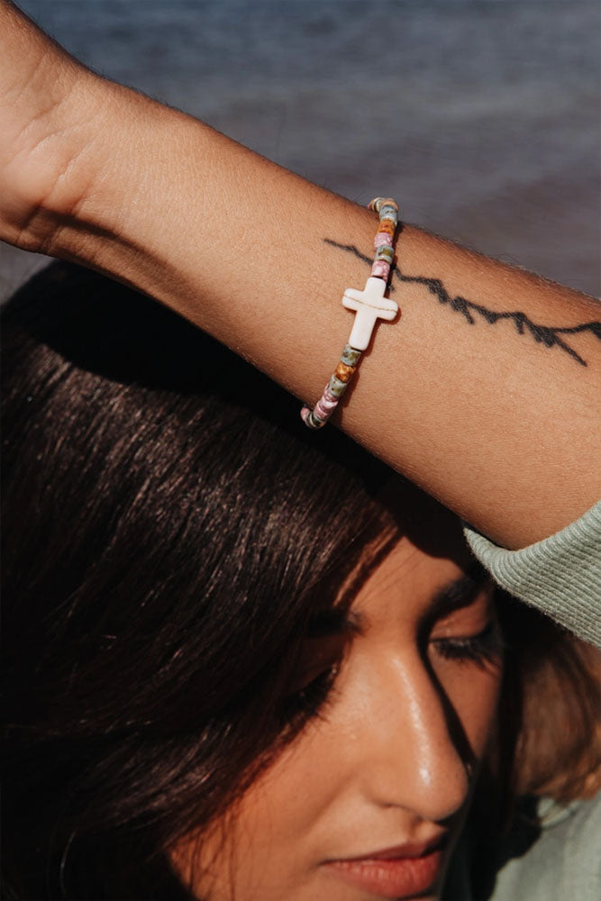 Fair-Trade Humility Beaded Bracelet - Made by Survivors