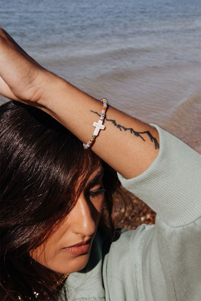 Fair-Trade Humility Beaded Bracelet - Made by Survivors