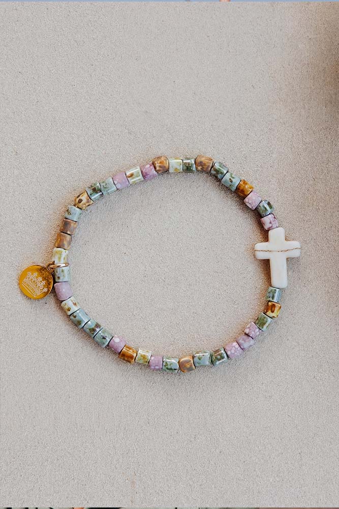 Fair-Trade Humility Beaded Bracelet - Made by Survivors