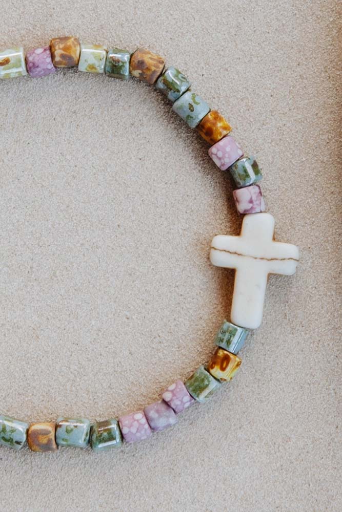 Fair-Trade Humility Beaded Bracelet - Made by Survivors
