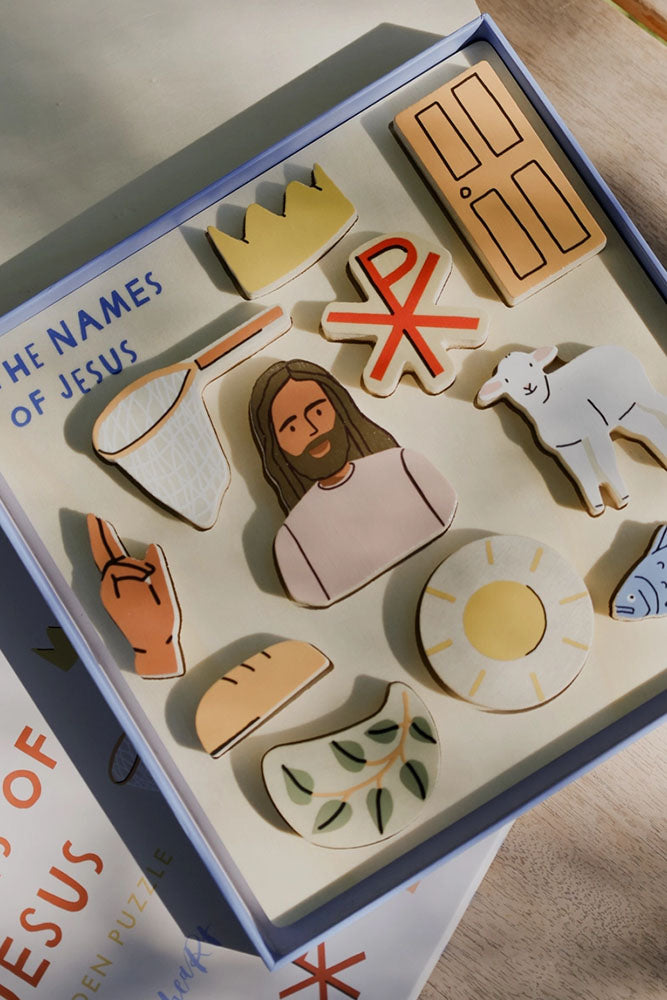 Wooden Names of Jesus Puzzle