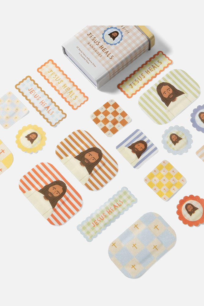 Jesus Heals Assortment of Bandages