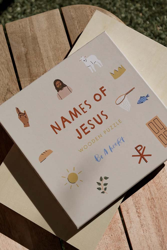 Wooden Names of Jesus Puzzle