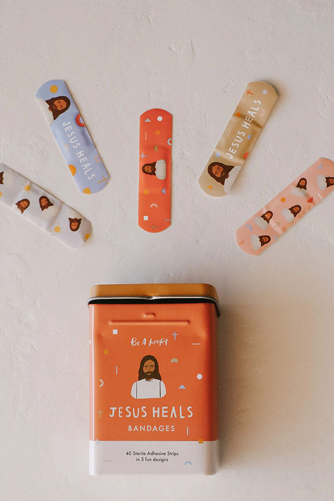 Jesus Heals Bandages