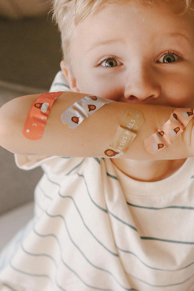 Jesus Heals Bandages