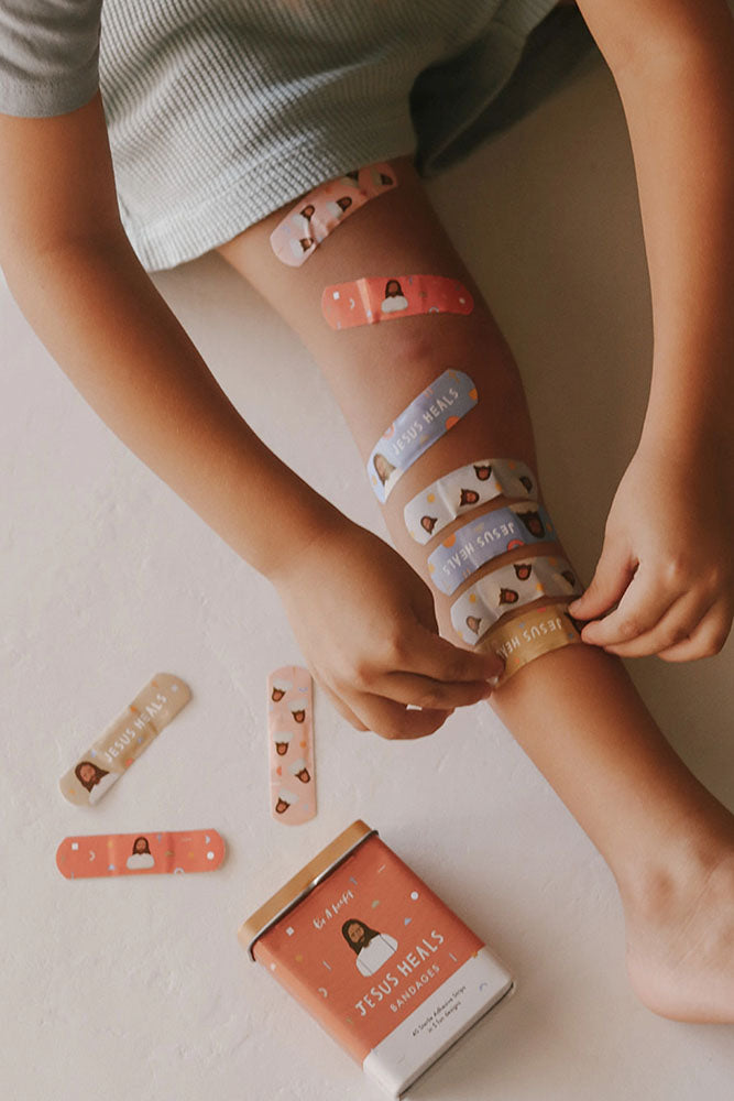 Jesus Heals Bandages