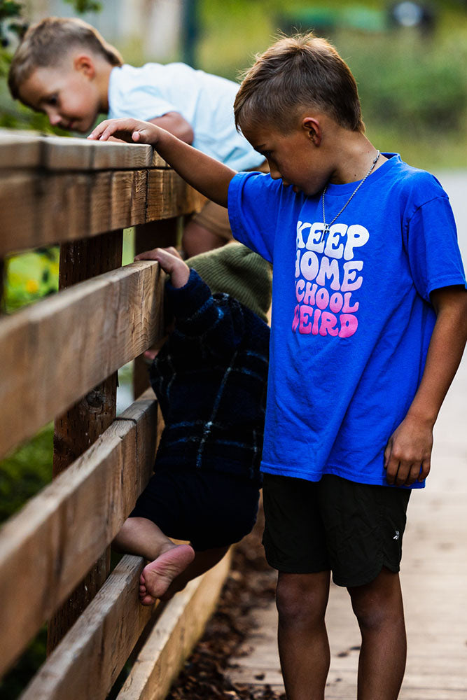 Youth Keep Homeschool Weird Tee
