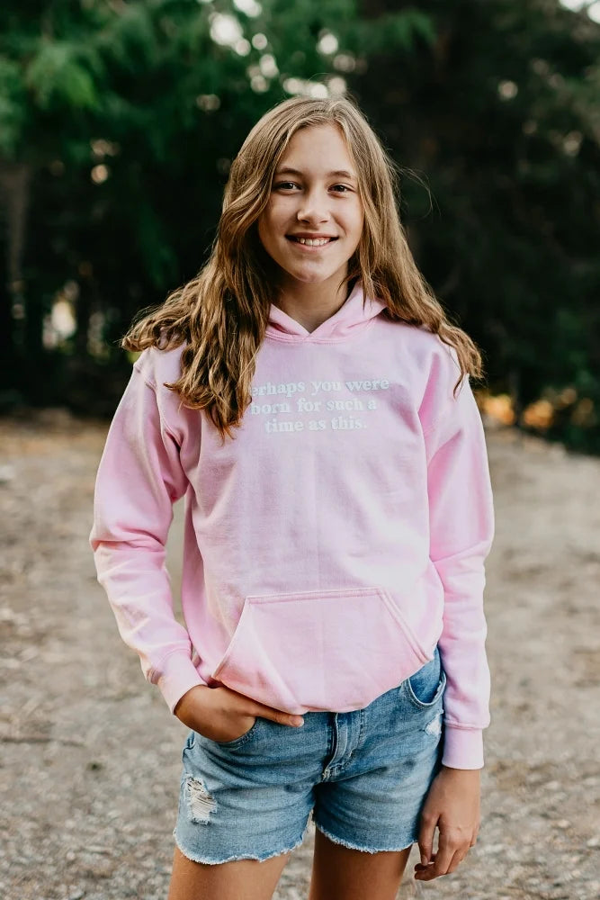 Youth pink deals hoodie