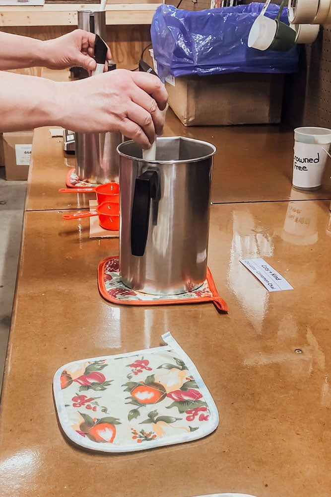 Fair-Trade Lemon Lime Candle - Made By Survivors