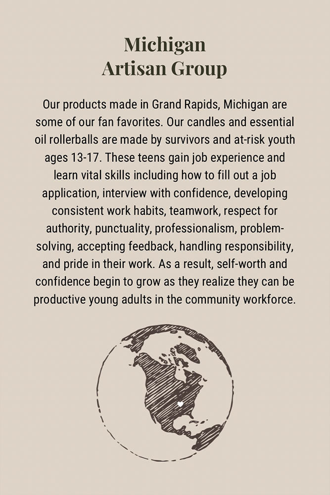 Fair-Trade Lemon Lime Candle - Made By Survivors