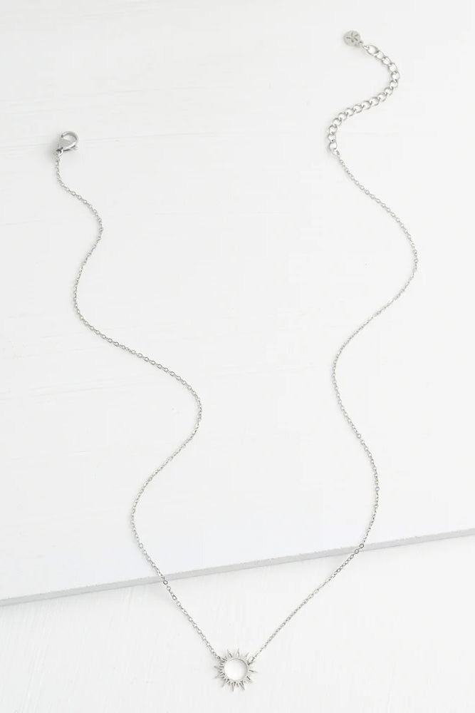 Stainless Following the Son Necklace