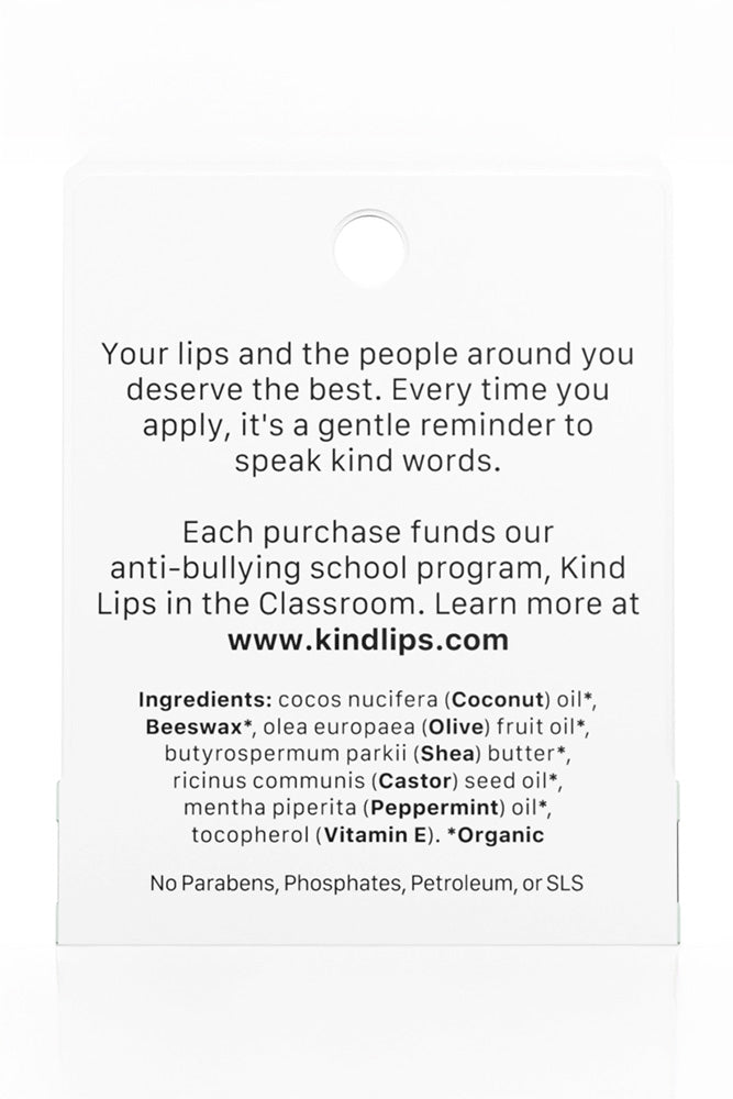 Organic Mint Chapstick
