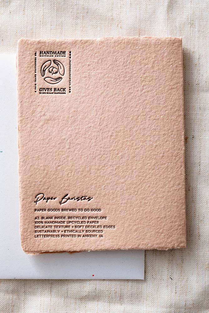 Fair-Trade God is in the Miracle Business Greeting Card
