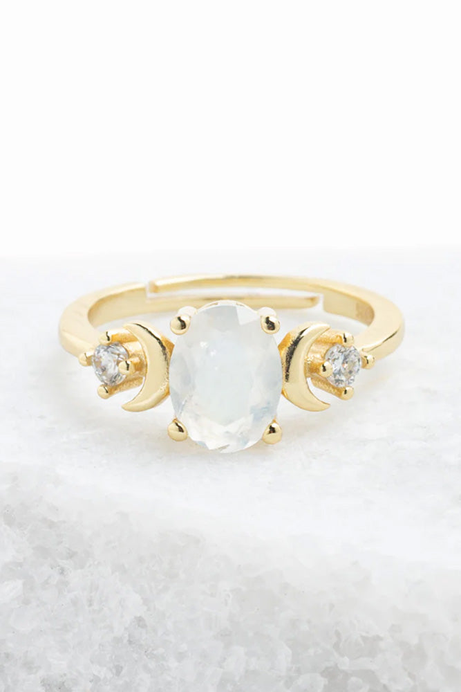 Fair-Trade Starlight Moonbeam Ring