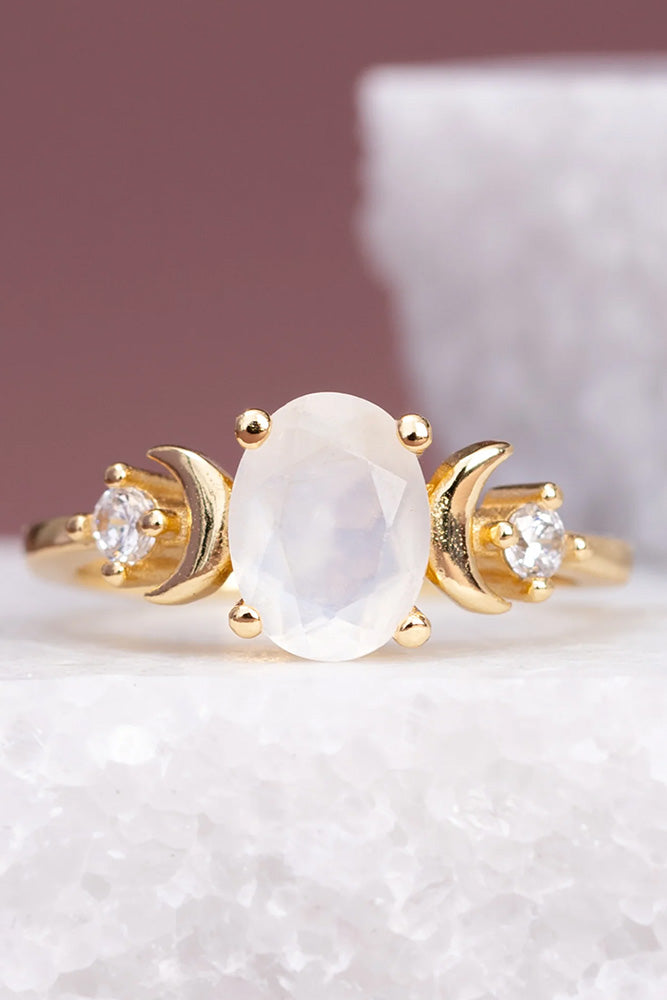 Fair-Trade Starlight Moonbeam Ring