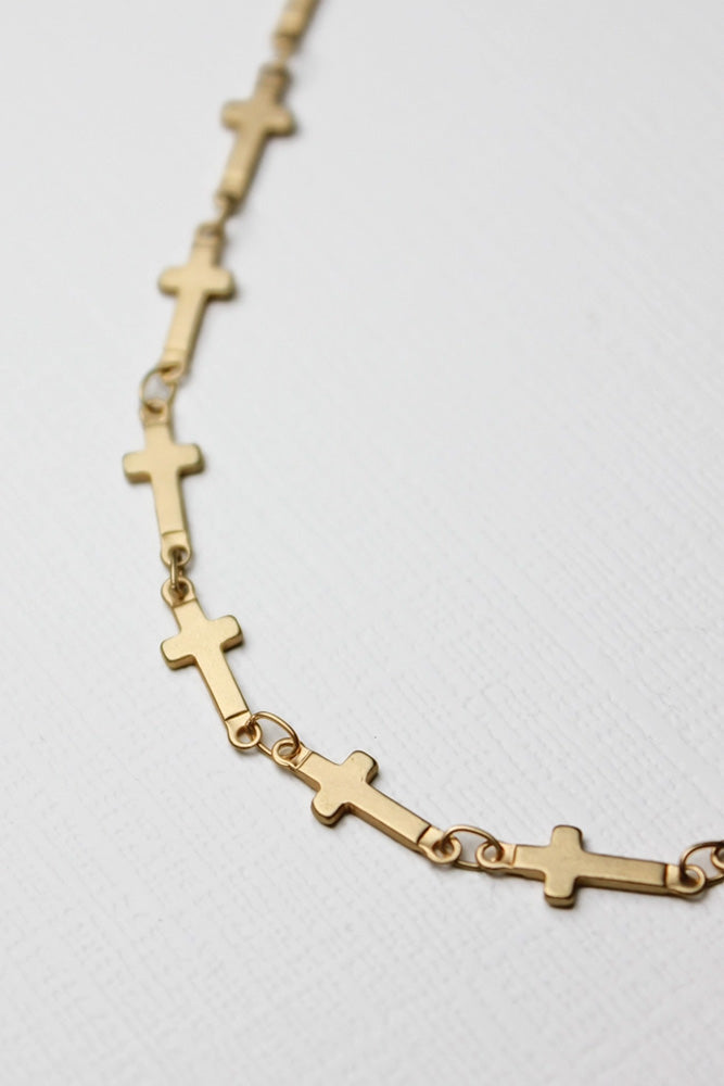 Fair-Trade Gold Never-Ending Necklace - Made by Survivors